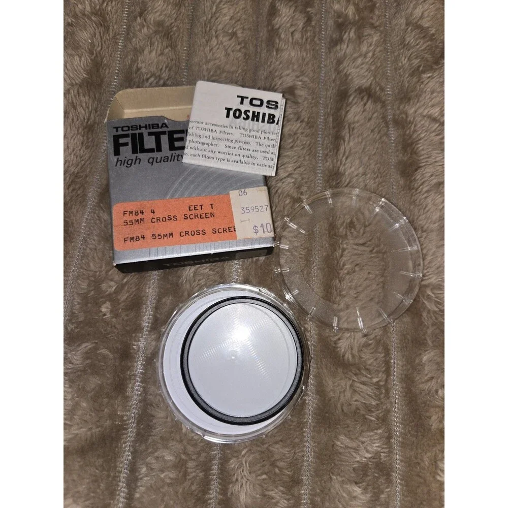 Toshiba 55mm CS Lens Filter Cross Screen 4 star